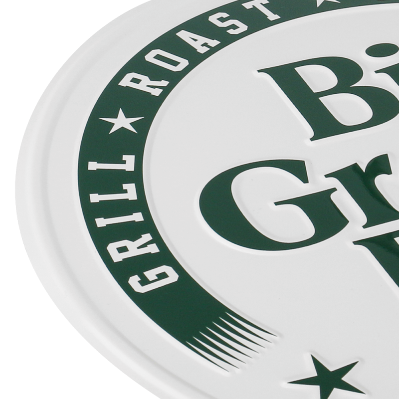 Round White Sign - Est. 1974