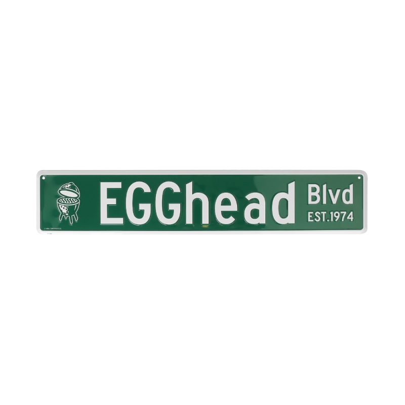 Street sign "EGGhead Blvd."