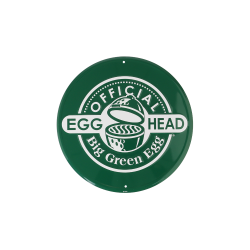Round sign green "Official EGGhead"