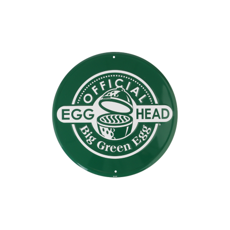 Round sign green "Official EGGhead"