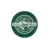 Round sign green "Official EGGhead"