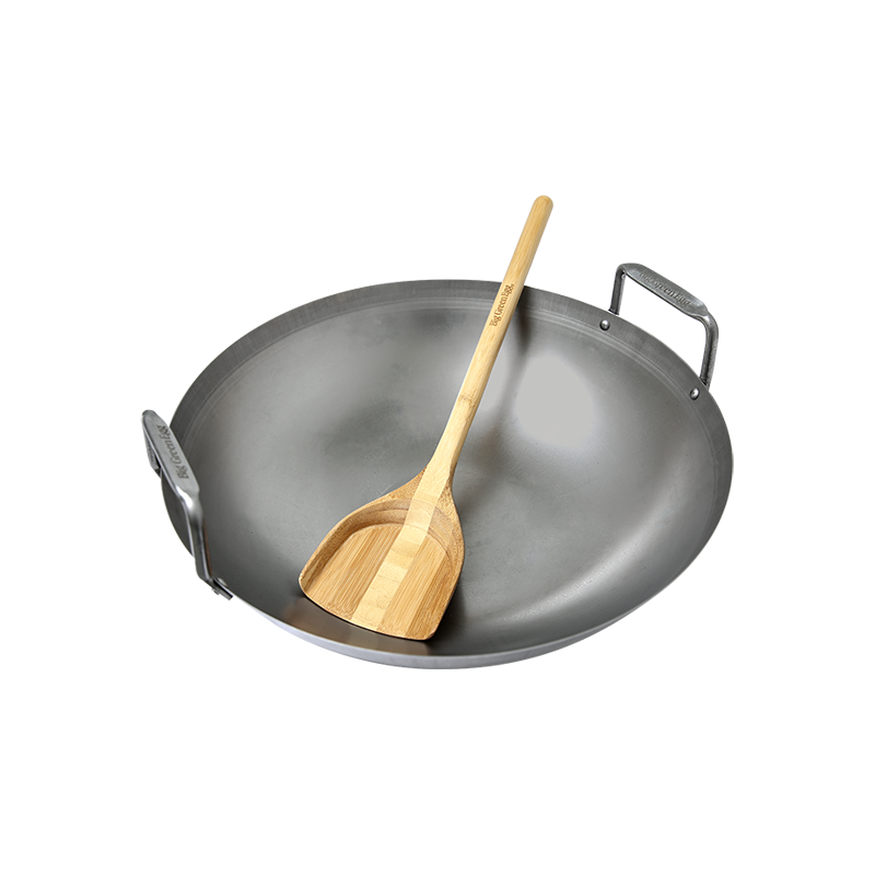 Süsinikterasest grillvokk